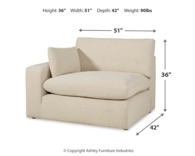 Elyza Left-Arm Facing Corner Chair