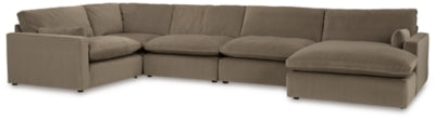 Sophie 5-Piece Sectional with Chaise