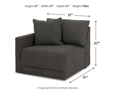 Evey Left-Arm Facing Corner Chair