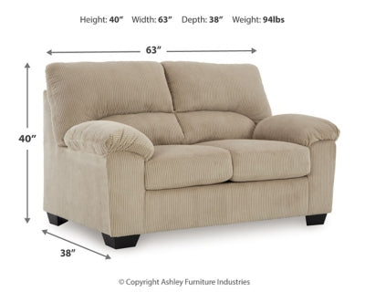 SimpleJoy Loveseat