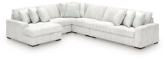 Stupendous 5-Piece Sectional with Chaise