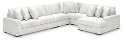 Stupendous 5-Piece Sectional with Chaise