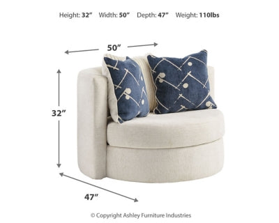 Padova Swivel Accent Chair