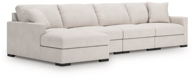 Omaha by Ashley 4-Piece Sectional with Chaise