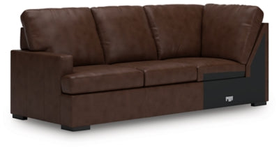 Modern Day Left-Arm Facing Sofa with Corner Wedge