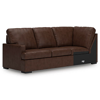 Modern Day Left-Arm Facing Sofa with Corner Wedge