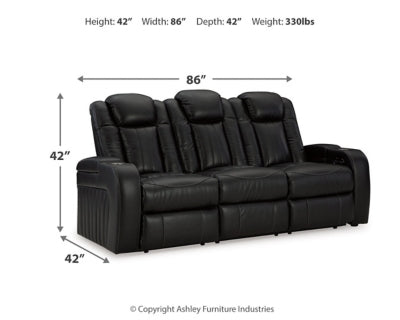 Caveman Den Power Reclining Sofa
