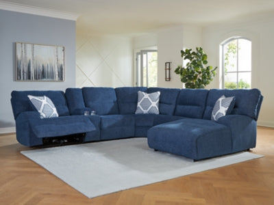 Acklen Place 6-Piece Power Reclining Sectional with Chaise