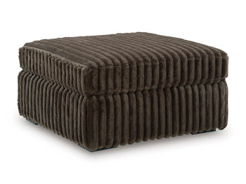 Midnight-Madness Oversized Accent Ottoman