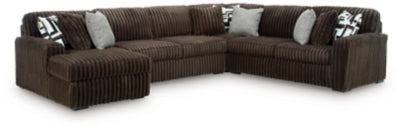 Midnight-Madness 4-Piece Sectional with Chaise