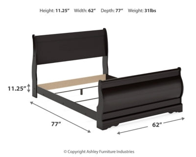 Huey Vineyard Queen Sleigh Rails