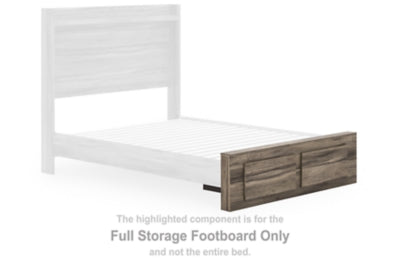 Baystorm Full Storage Footboard