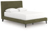 Zadilyn Full Upholstered Bed with Roll Slats