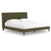 Zadilyn King Upholstered Bed with Roll Slats