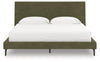 Zadilyn King Upholstered Bed with Roll Slats