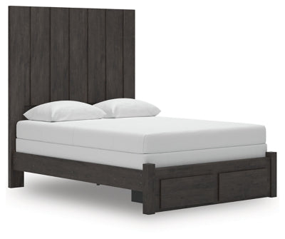 Parlayon Queen Panel Storage Bed