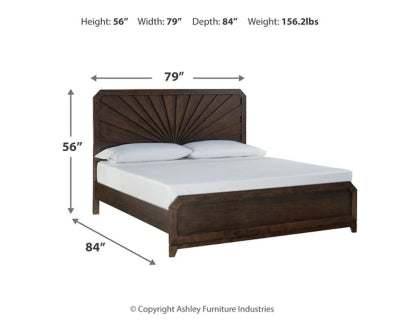 Tandisport King Panel Bed
