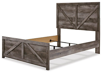 Wynnlow Full Crossbuck Panel Headboard/Footboard