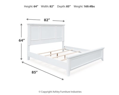 Trulani King Panel Bed