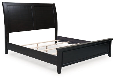 Bambori King Sleigh Bed