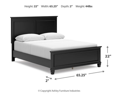 Lanolee Queen Panel Footboard