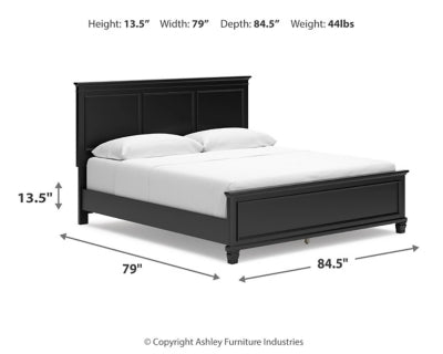 Lanolee California King Panel Rails