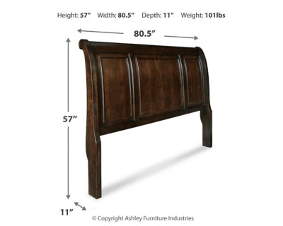 Porter King/California King Sleigh Headboard