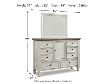 Havalance Dresser and Mirror