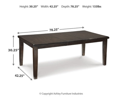 Haddigan Dining Extension Table