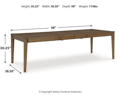 Roanhowe Dining Extension Table