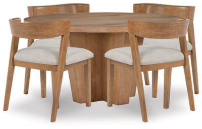 Kristiland Dining Table and 4 Chairs