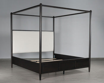 Portdown King/California King Upholstered Headboard/Footboard/Slats/Canopy
