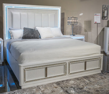 Chalanna Queen Upholstered Panel Headboard