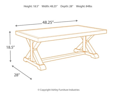 Beachcroft Outdoor Coffee Table