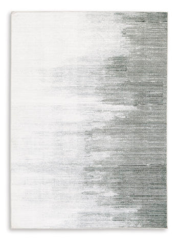 Milset 5'1" x 6'10" Washable Rug