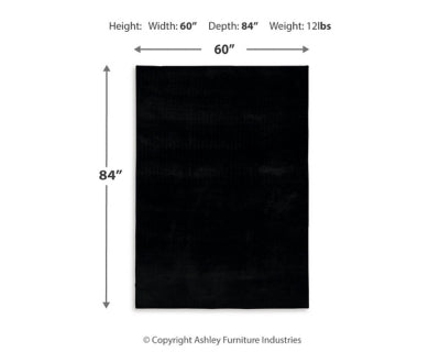 Anaben 5' x 7' Washable Rug