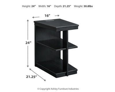 Winbardi Chairside End Table