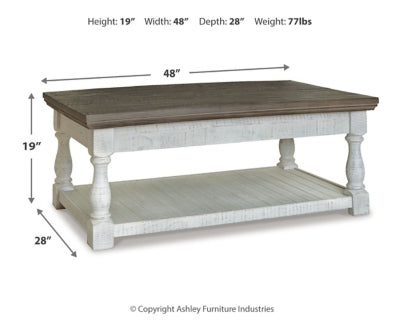 Havalance Lift-Top Coffee Table