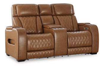 Boyington Power Reclining Loveseat with Console