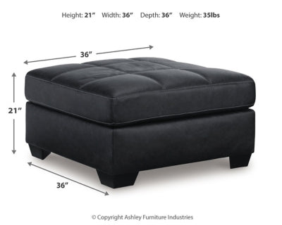 Barlin Mills Oversized Accent Ottoman