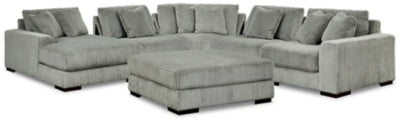 Lindyn 5-Piece Sectional and Ottoman