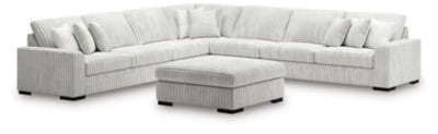 Stupendous 5-Piece Sectional and Ottoman
