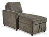 Kerle Left-Arm Facing Corner Chaise with Storage