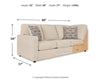 Edenfield Left-Arm Facing Sofa with Corner Wedge