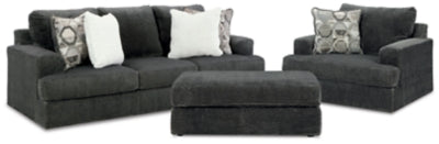 Karinne Sofa, Oversized Chair and Accent Ottoman