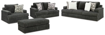 Karinne Sofa, Loveseat, Oversized Chair and Ottoman