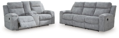 Buntington Reclining Sofa and Loveseat