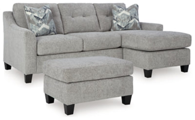 Keenelynn Sofa Chaise and Ottoman
