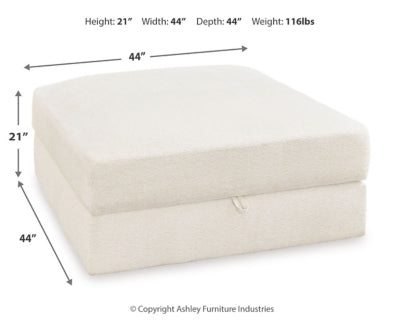 Elissa Court Ottoman With Storage