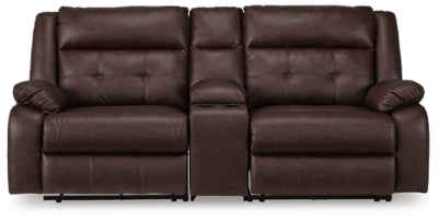 Punch Up 3-Piece Power Reclining Sectional Loveseat with Console